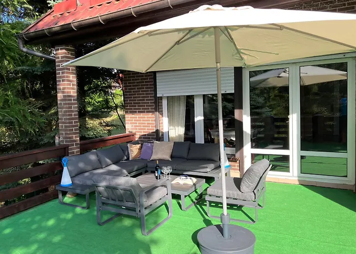 & Sauna Сasa de vacaciones Ińsko