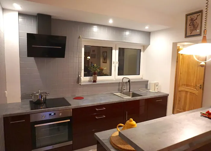 & Sauna Сasa de vacaciones Ińsko